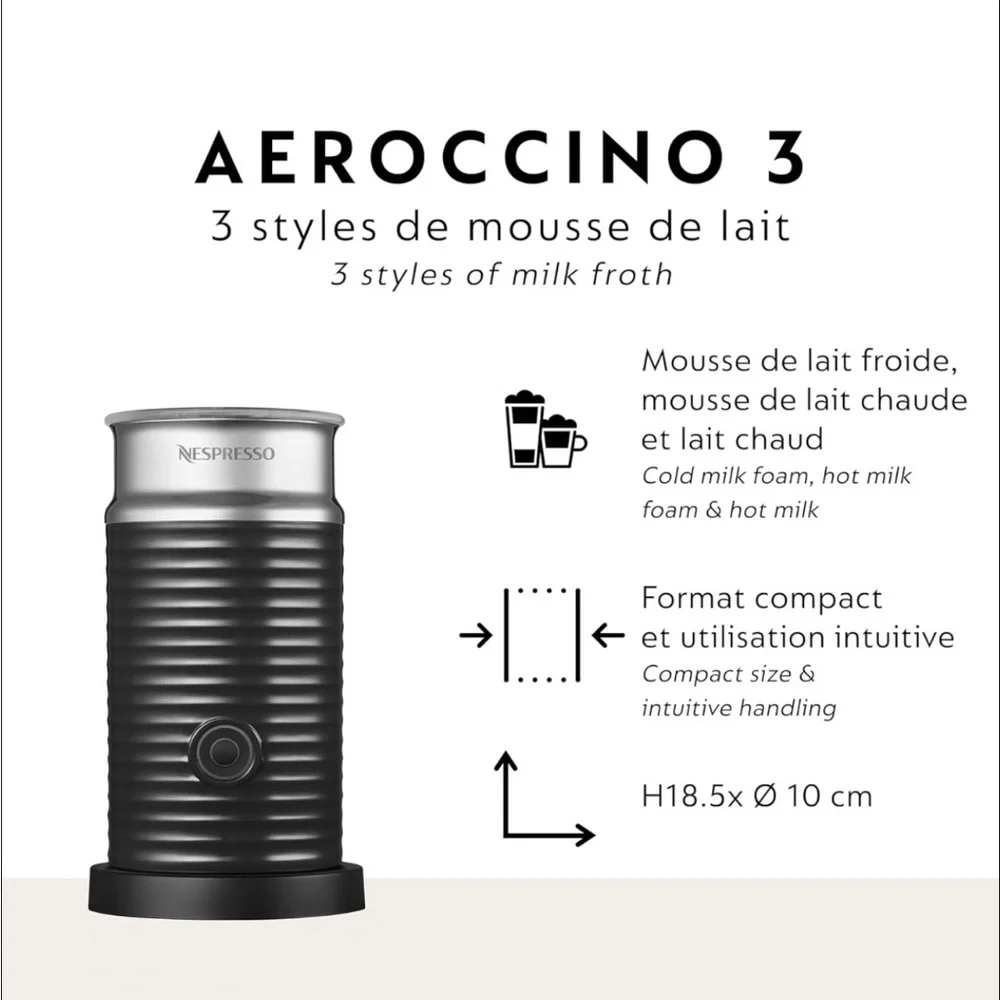 Nespresso Vertuo Next Coffee Maker with milk frother - Picture 5 of 9